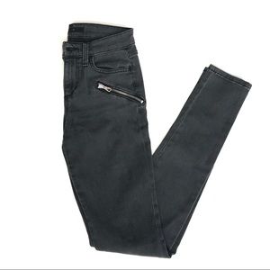 Joe’s Jeans Skinny With Zippers Laine 25